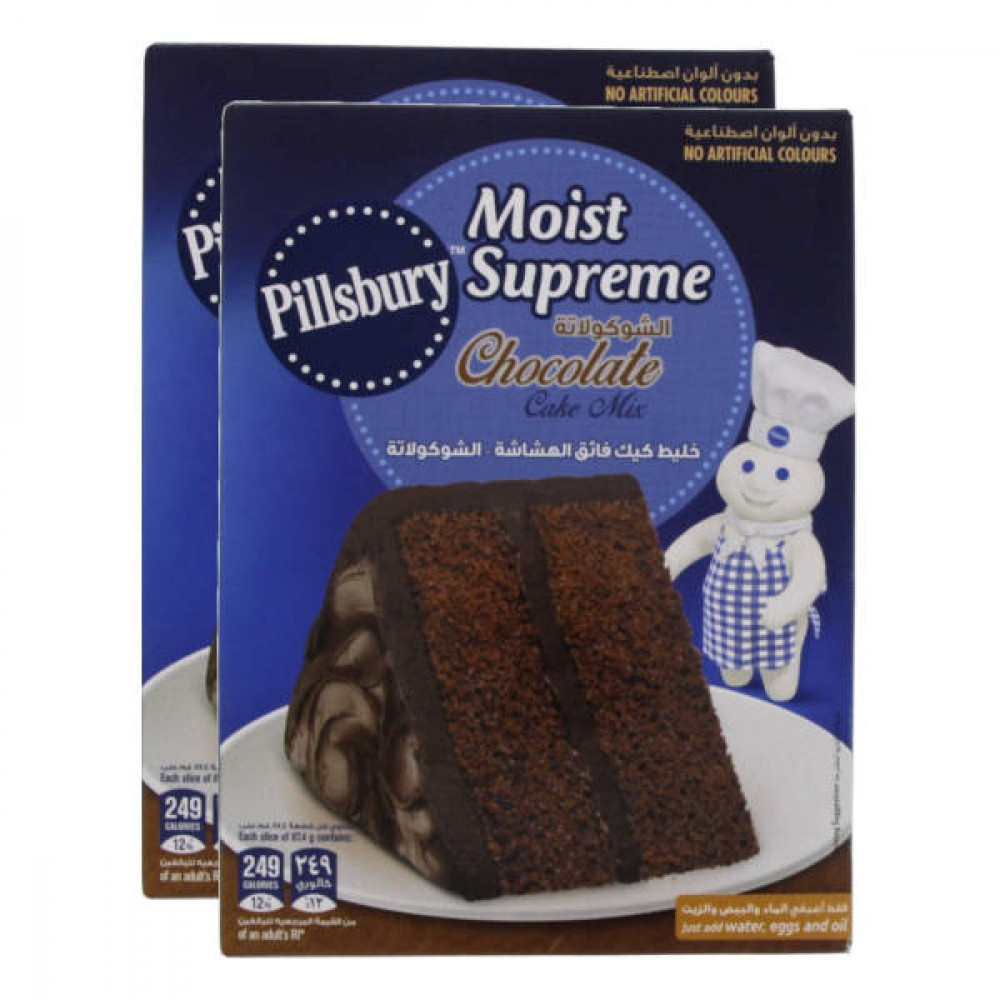 Pillsbury chocolate Cake Mix 2 x 485gm  Pillsbury chocolate Cake Mix 2 x 485gm