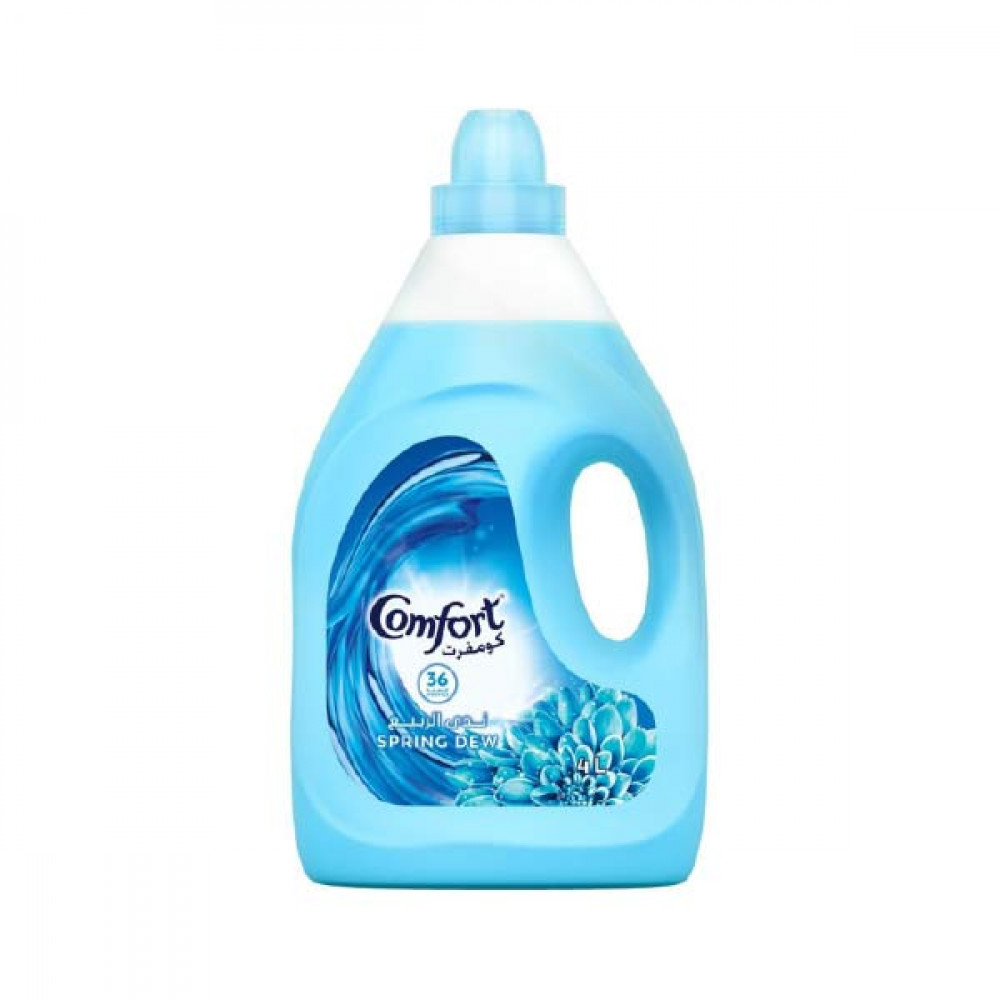 Comfort Fabric Softener Spring Dew 4Ltr  Comfort Fabric Softener Spring Dew 4Ltr