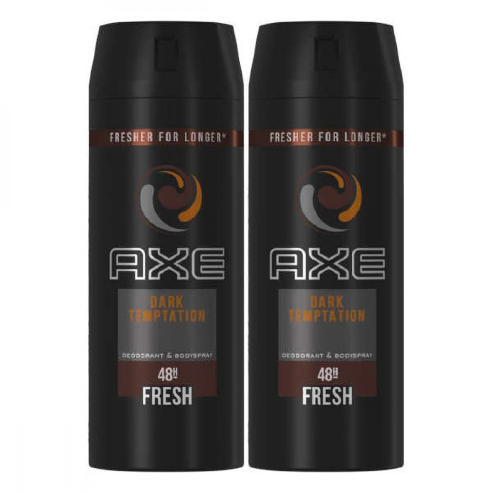 Axe Deodorant Spray Dark Temptation 2 x 150ml 