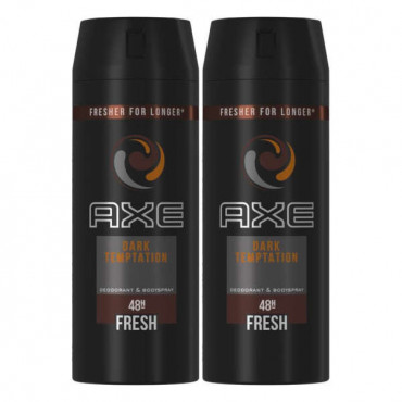 Axe Deodorant Spray Dark Temptation 2 x 150ml 