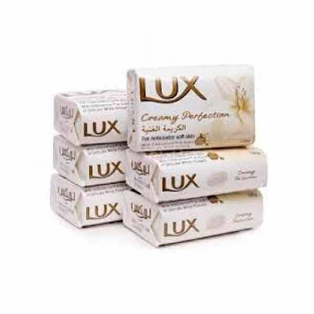 Lux Beauty Soap Crmy Perfection 6 x 120gm  Lux Beauty Soap Crmy Perfection 6 x 120gm