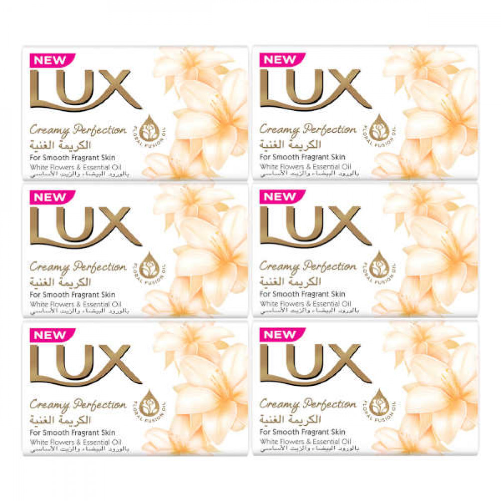 Lux Soap Creamy Perfection 6 x 170gm  Lux Soap Creamy Perfection 6 x 170gm