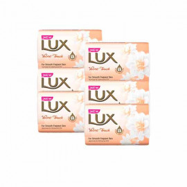 Lux Beauty Soap Velvet Touch 6 x 120gm