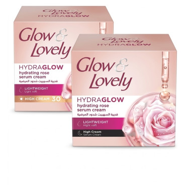GLOW &  LOVELY HYDRA CREAM 50GM DAY+50GM NIGHT @SP