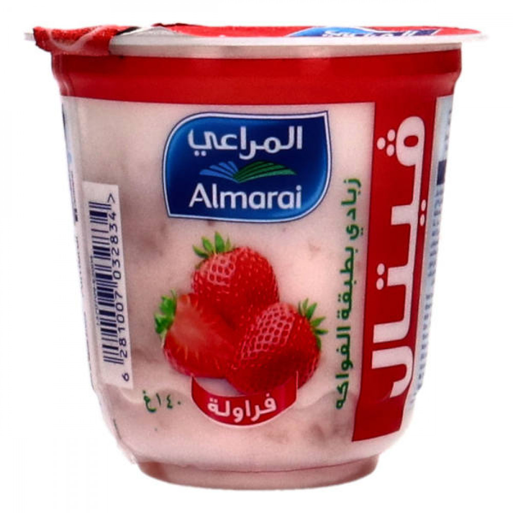 Almarai Vetal Layered Yogurt Strawberry 140gm  Almarai Vetal Layered Yogurt Strawberry 140gm