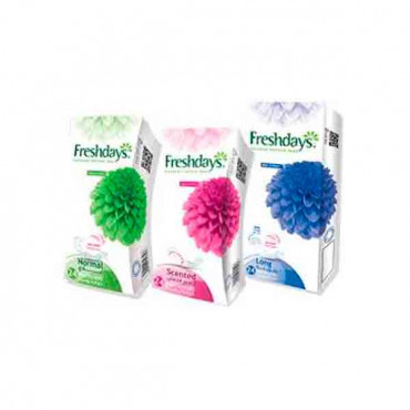 Freshdays Pantyliners Long 24s 