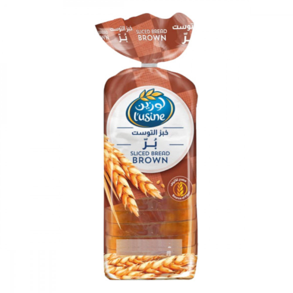 Lusine Brown Slice Bread 600gm  Lusine Brown Slice Bread 600gm