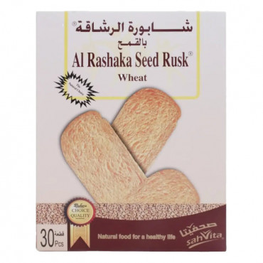 Al Rashaka Seed Rusk Wheat 420gm 