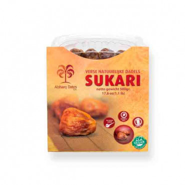 Al Sharq Saudi Premium Dates Sukari 400gm 