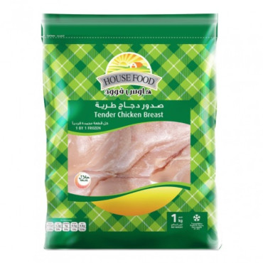 HOUSE FOOD CHICKEN TENDER BREAST 1KG