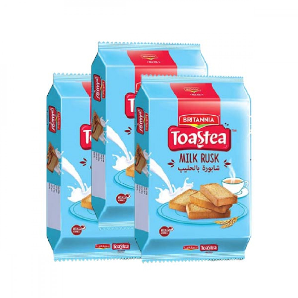 Britannia Milk Rusk 3 x 310gm  Britannia Milk Rusk 3 x 310gm