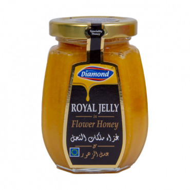 Diamond Royal Jelly in Flower Honey 250gm 