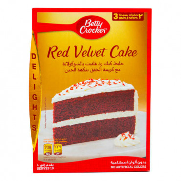 Betty Crocker Red Velvet Cake Mix 395gm 