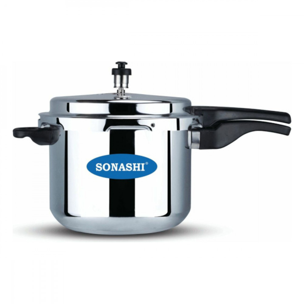 Sonashi Aluminium Pressure Cooker 10Ltr  Sonashi Aluminium Pressure Cooker 10Ltr