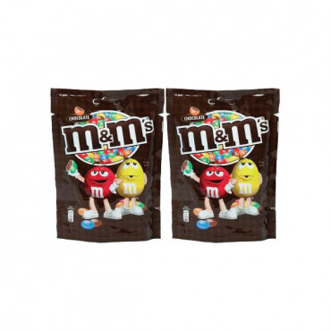 M&Ms Choco Pouch 2 x 180gm 