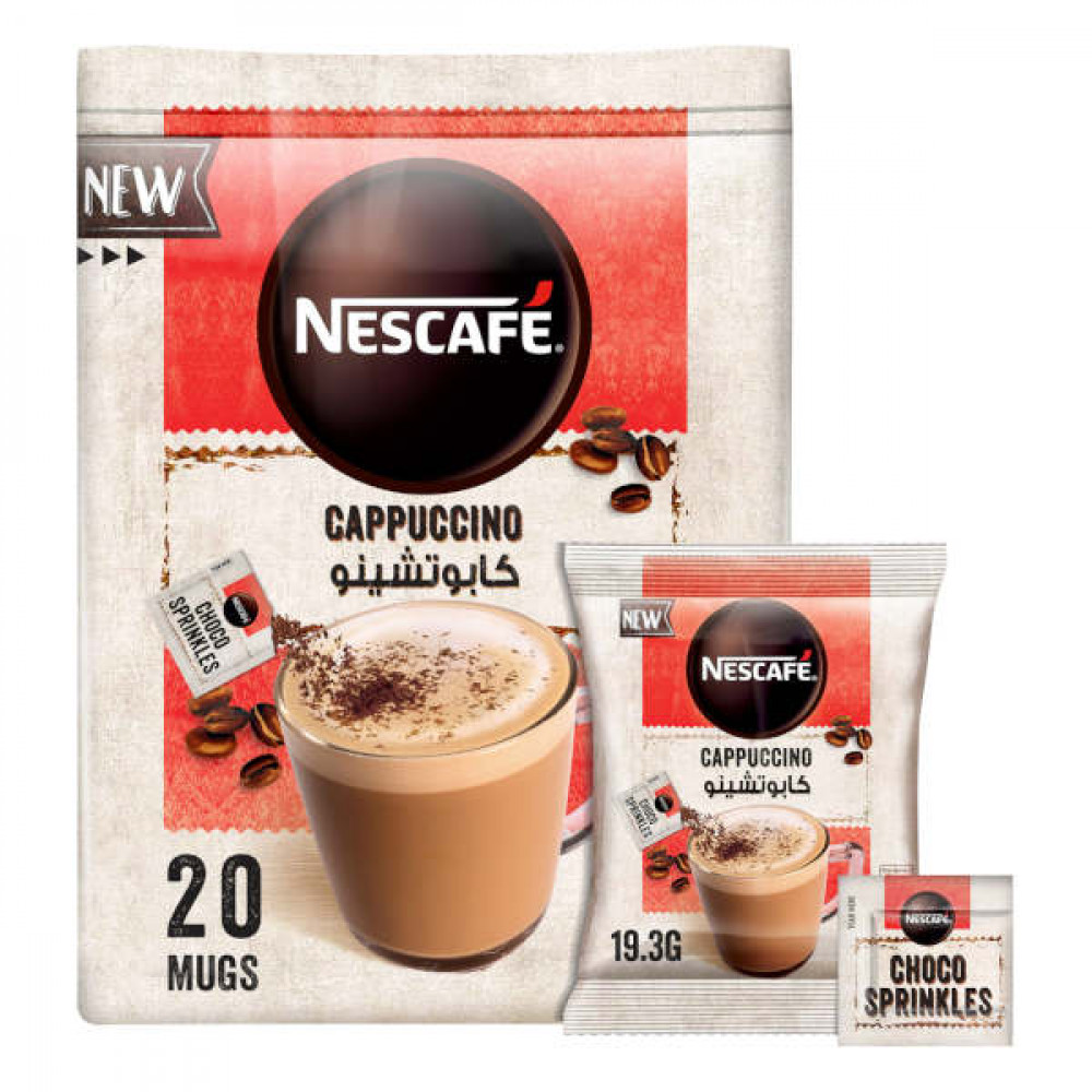 Nescafe Cappuccino 20 x 19.3gm  Nescafe Cappuccino 20 x 19.3gm