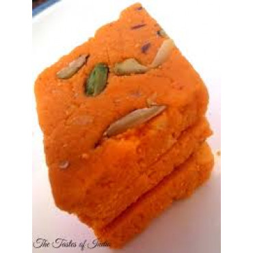 Orange Burfi 200 Gms