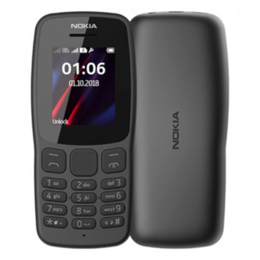 Nokia Mobile Phone 106 Dual Sim Gray Colour 