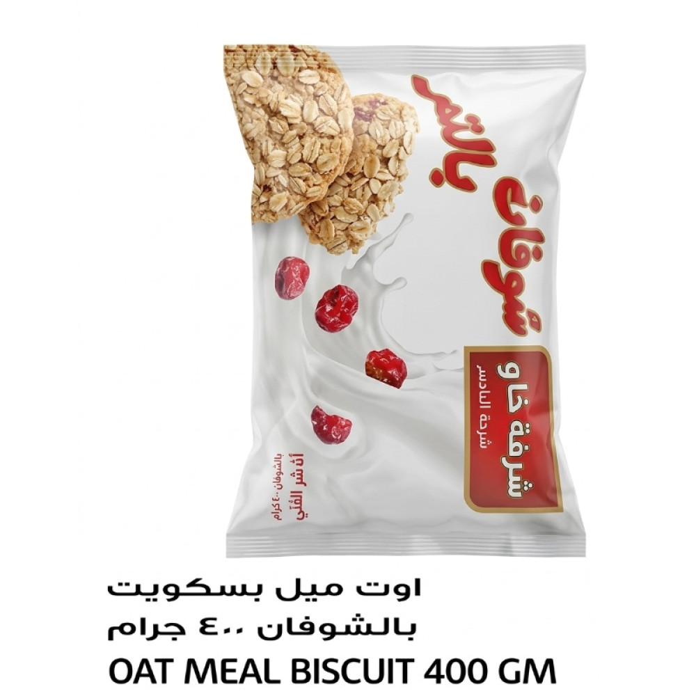 OAT MEAL BISCUIT 400 GM