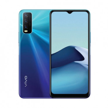 Vivo Smartphone Y20 4GB RAM 64GB ROM Dual Sim Nebula Blue Color 