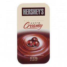 Hershey's Extra Creamy Chocolate Pearls 50gm