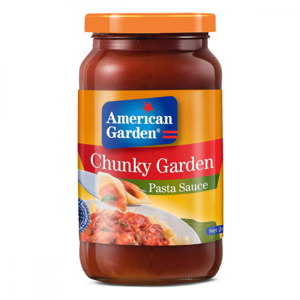 American Garden Chunky Garden Pasta Sauce 680gm  American Garden Chunky Garden Pasta Sauce 680gm