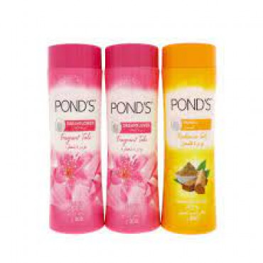 Ponds Talc Assorted 3 X 300 Gm