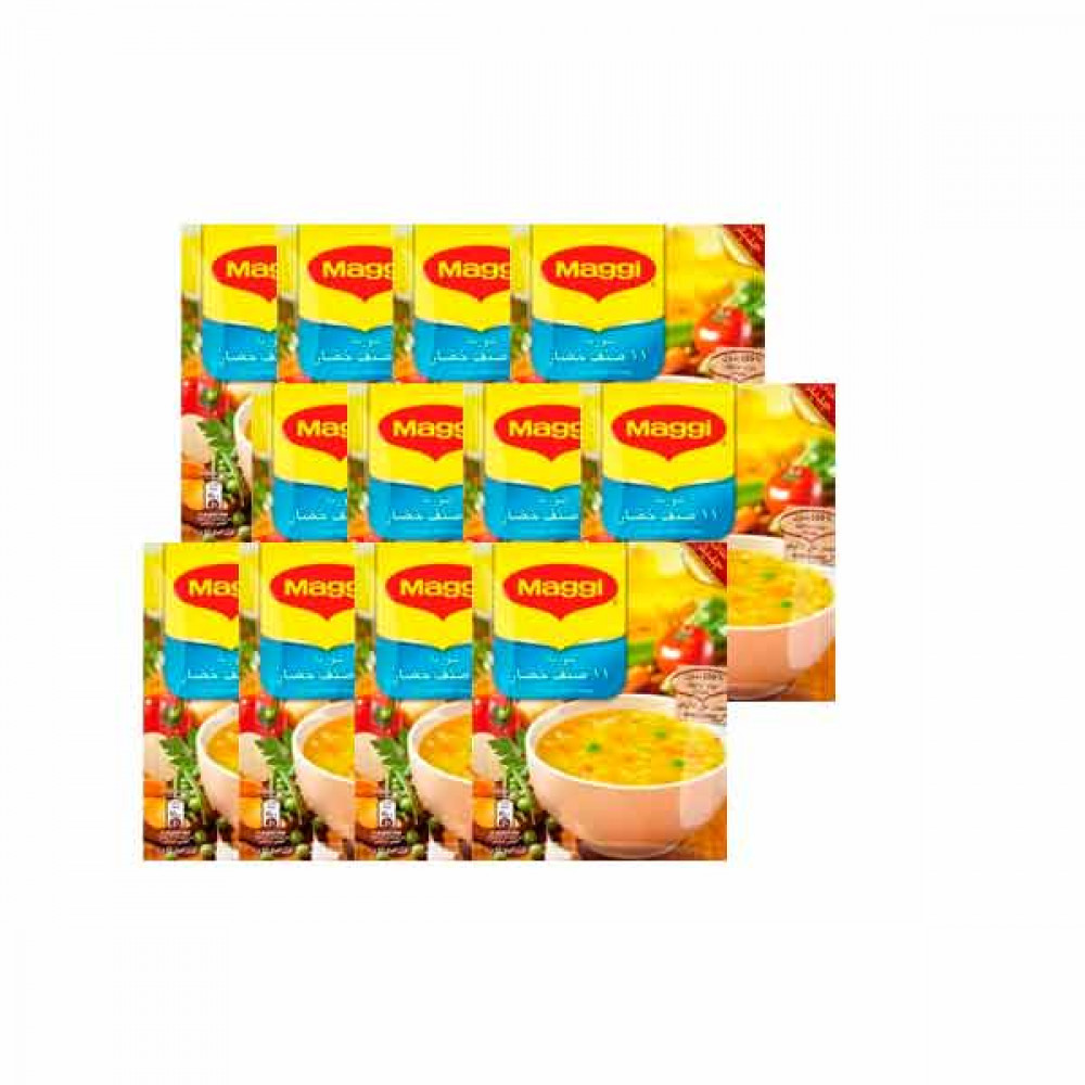 Maggi Soup 11 Vegetables 12 x 53gm  Maggi Soup 11 Vegetables 12 x 53gm