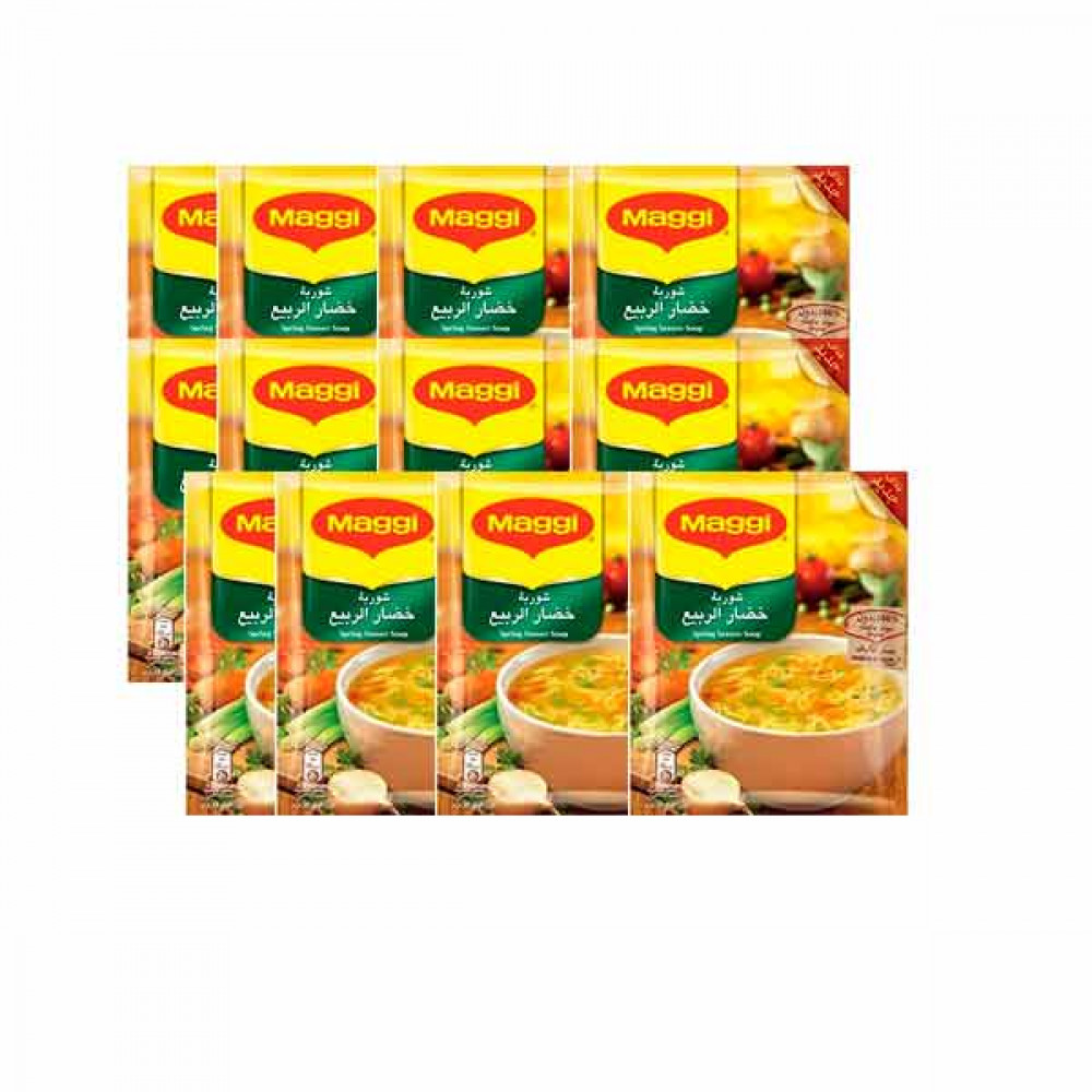 Maggi Spring Season Soup 12 x 59gm  Maggi Spring Season Soup 12 x 59gm