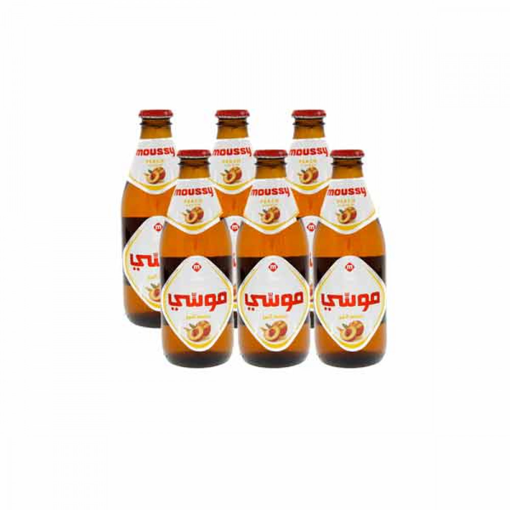 Moussy Malt Beverage Peach 6 x 330ml 
