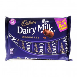 Cadbury Dairy Milk 37gm 4+1 Free