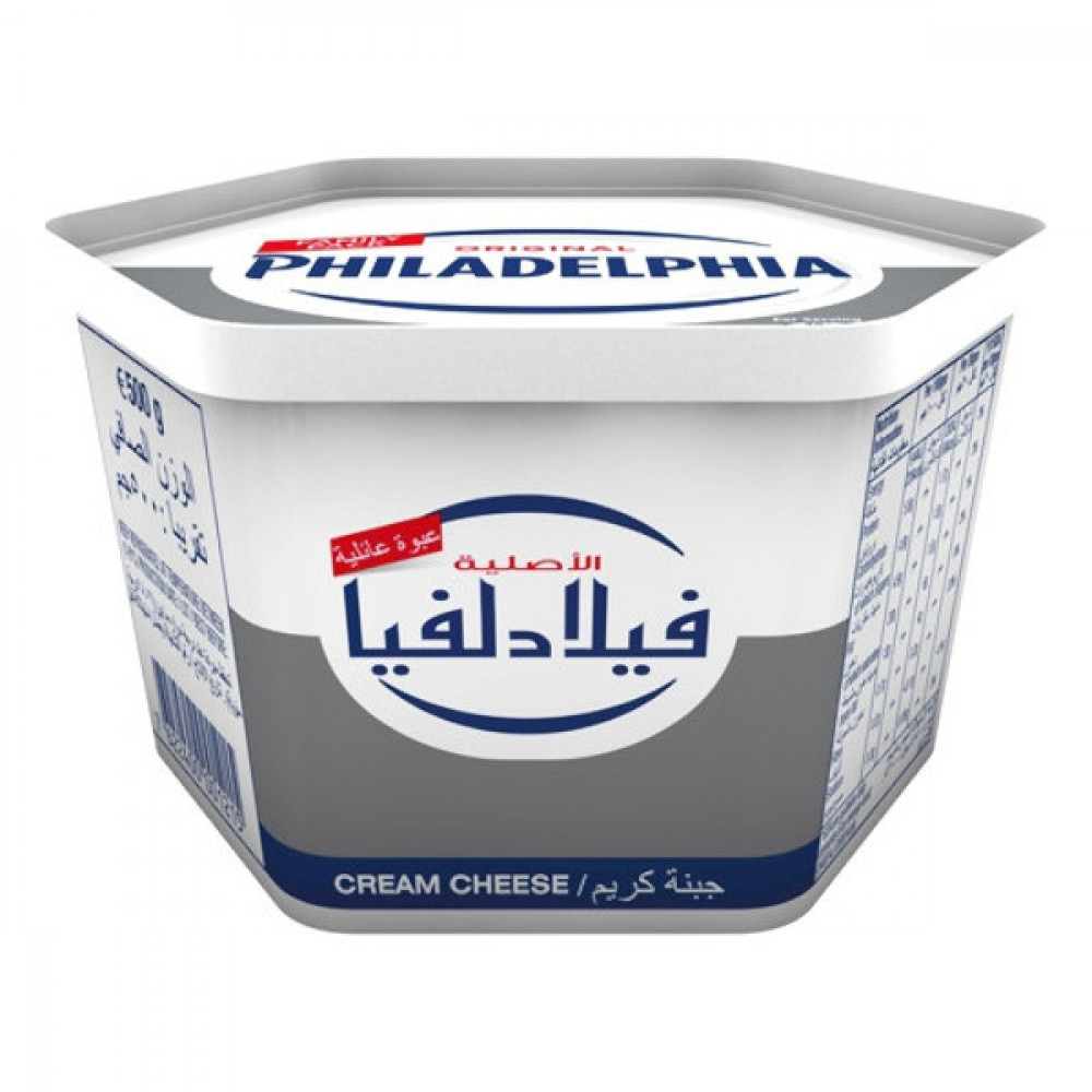 Philadelphia Cream Cheese Original 500gm  Philadelphia Cream Cheese Original 500gm