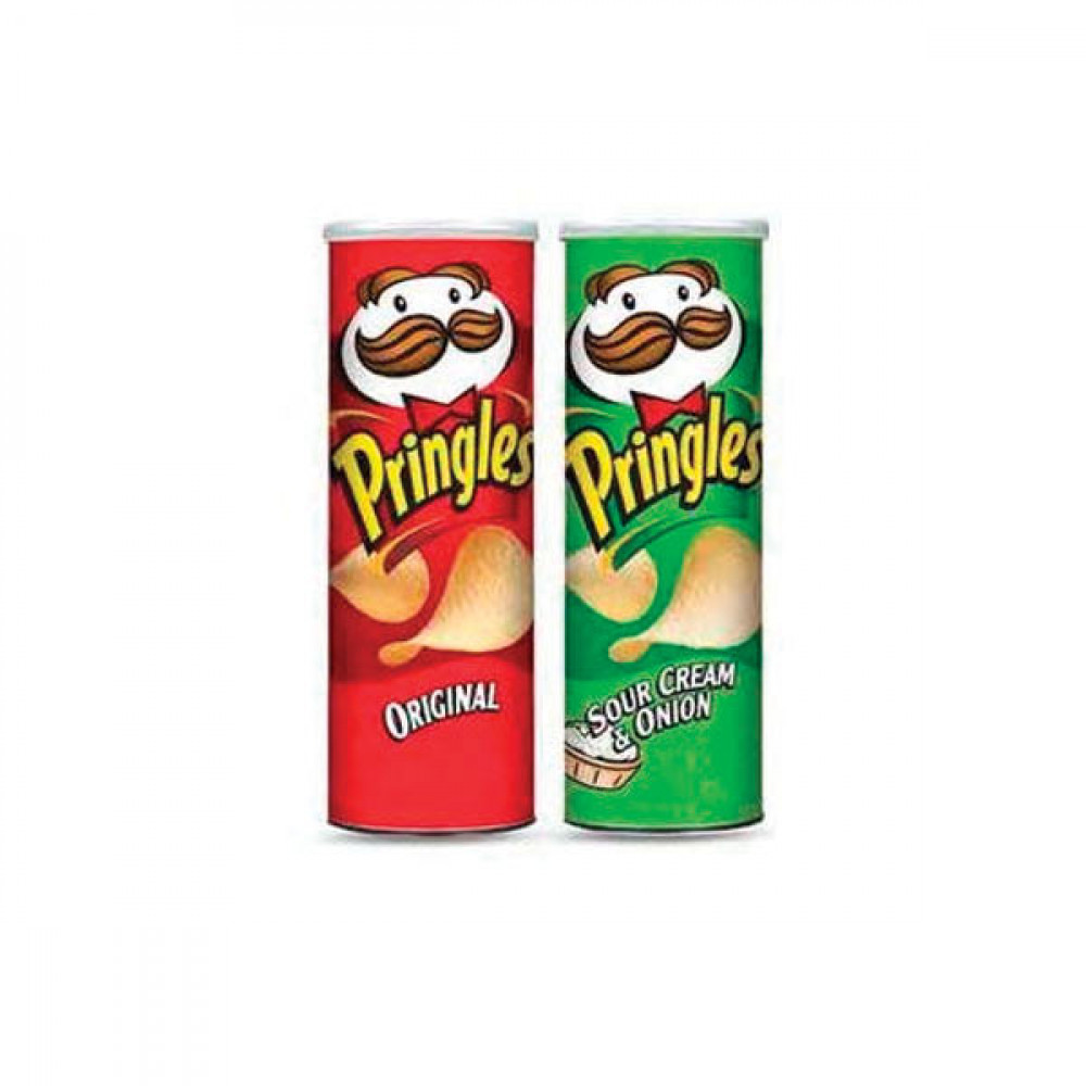 Pringles Assorted 2 x 165gm  Pringles Assorted 2 x 165gm