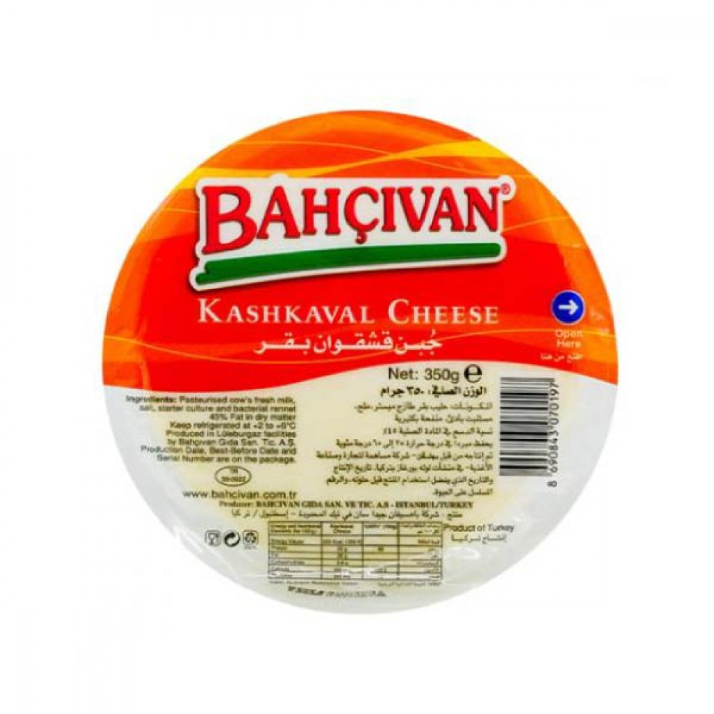 Bahcivan Kashkaval Cheese 350gm  Bahcivan Kashkaval Cheese 350gm