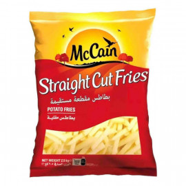 McCain Straight Cut Fries Potato Fries 2.5Kg