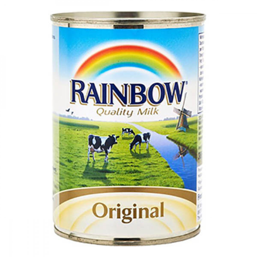 Rainbow Evaporated Milk Original 410gm 