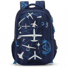 Skybags Backpack Figo 03 Blue
