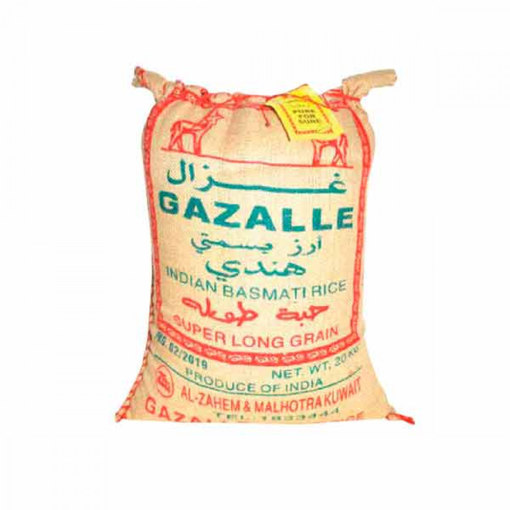 Gazalle Indian Basmati Rice 20Kg 
