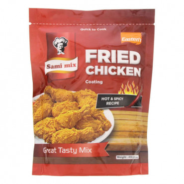 Sami Mix Fried Chicken Hot & Spicy Recipe Mix 450gm 