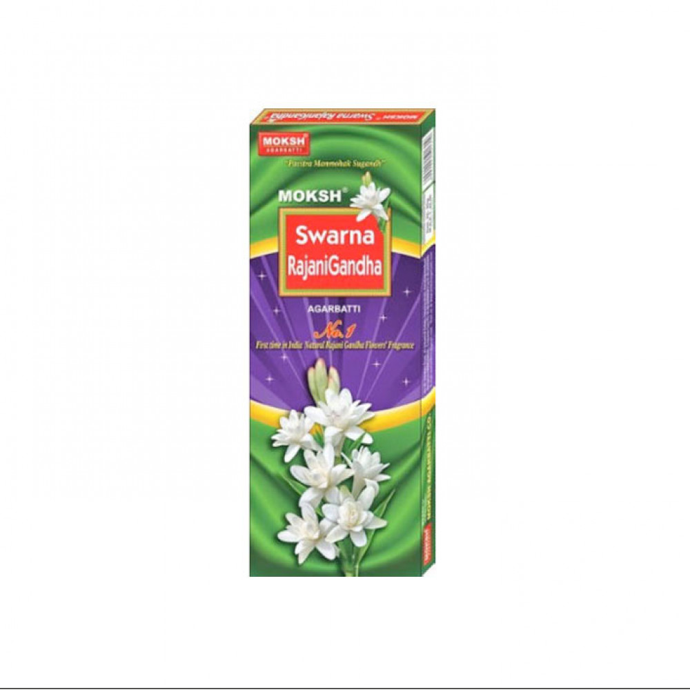 Moksh Agarbatti Hexa Swarna Rajnigandha