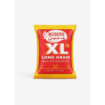 MUBEEN XL BASMATI RICE 5KG