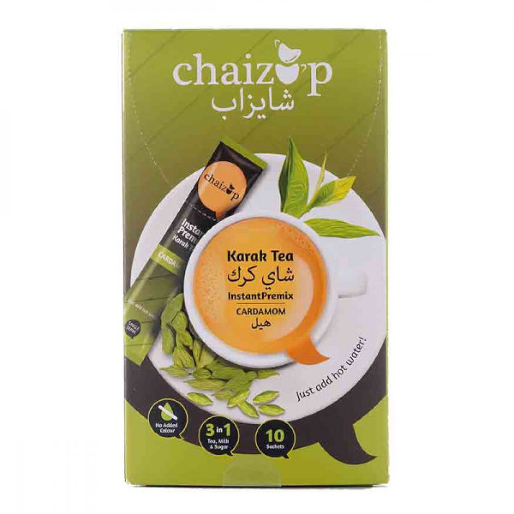 Chaizup Instant Tea Premix Cardamom 10 x 20gm 