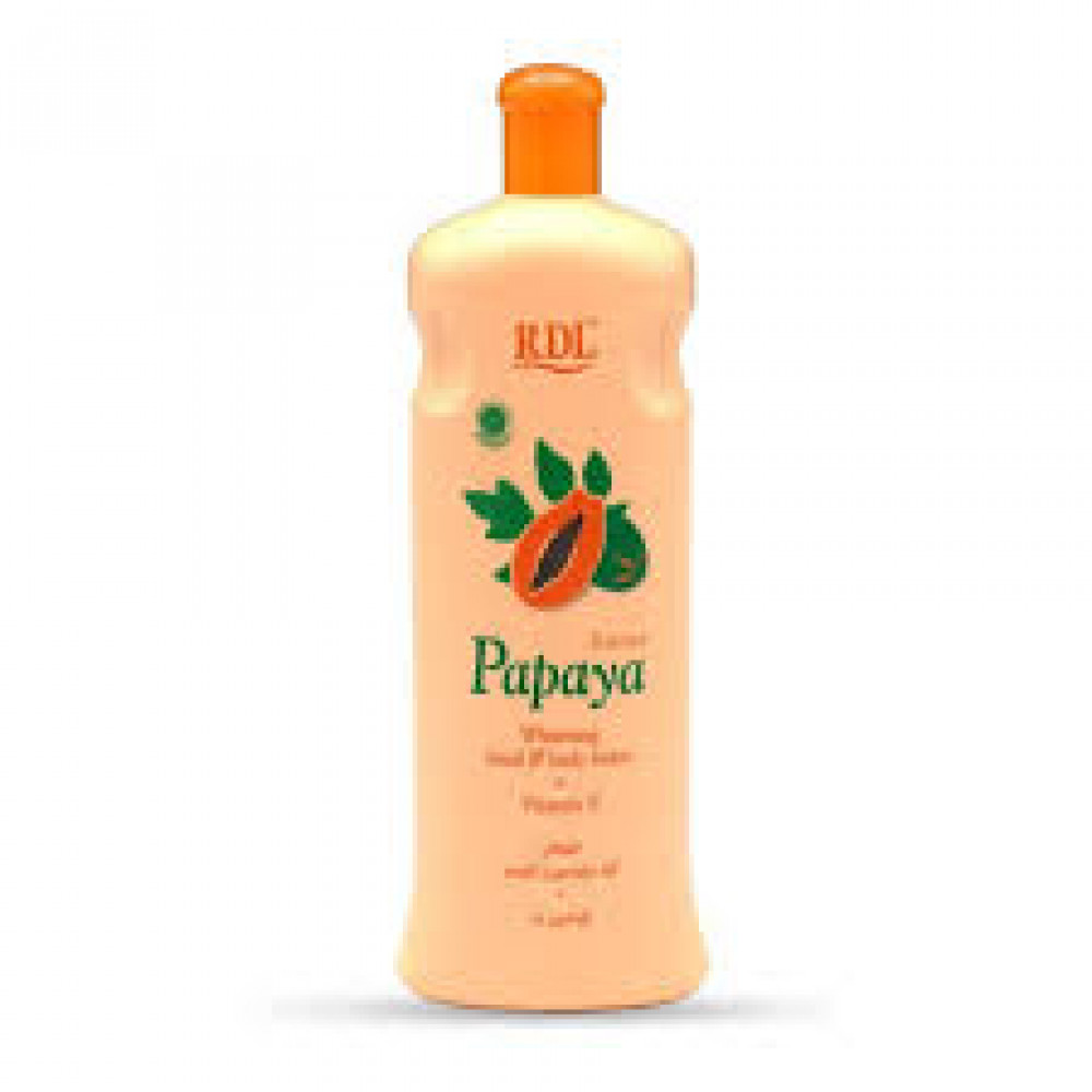 Rdl Papaya Whitening Body Lotion Vitamin E - 210Ml