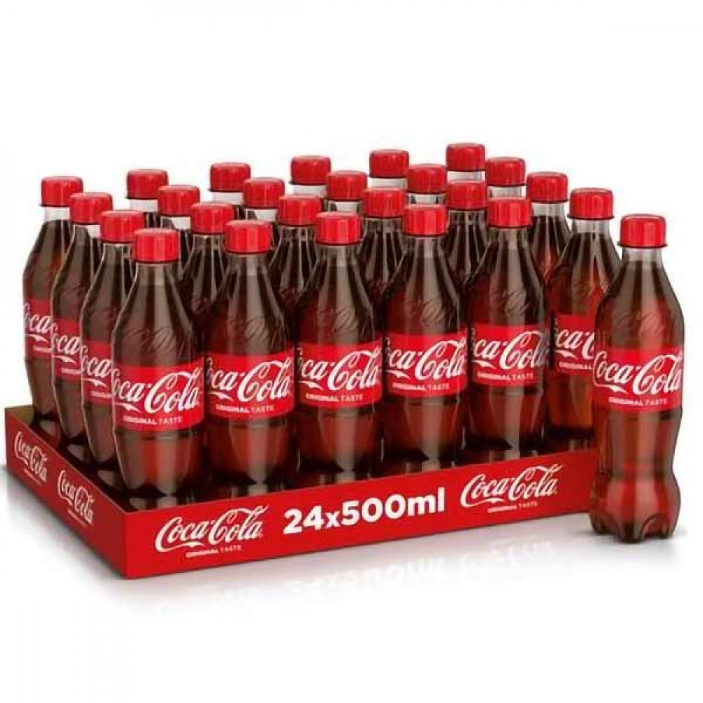 Coca Cola Soft Drink 24 x 500ml 