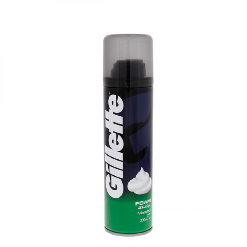 Gillette Shaving Foam Menthol 200ml 