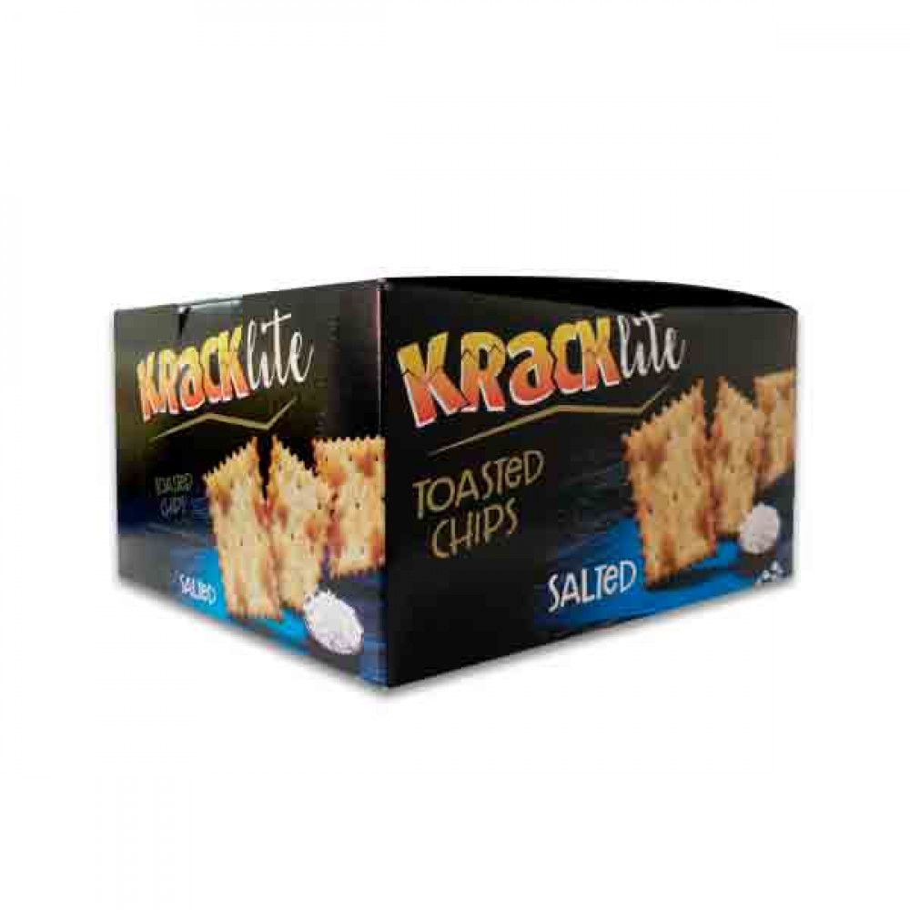 Nabil Kracklite Toasted Chips Salted 12 x 26gm  Nabil Kracklite Toasted Chips Salted 12 x 26gm