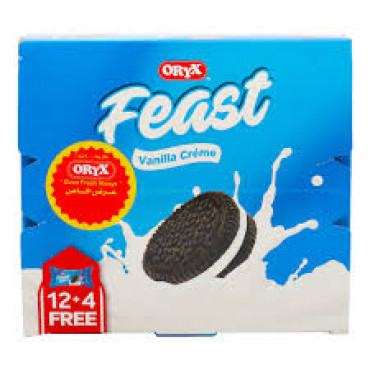 Oryx Feast Vanilla Cream 32Gm (12+4 Free)