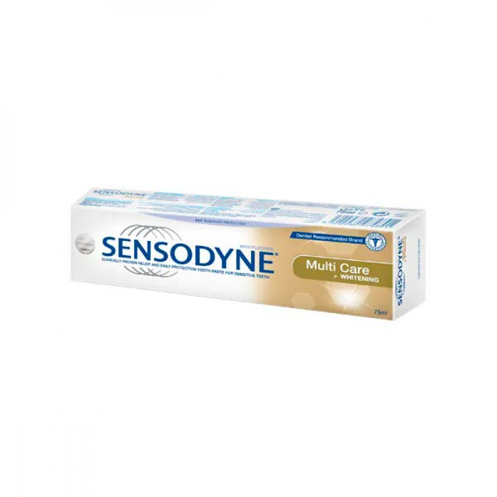 Sensodyne Toothpaste- Multi Care + Whitening 75ml 