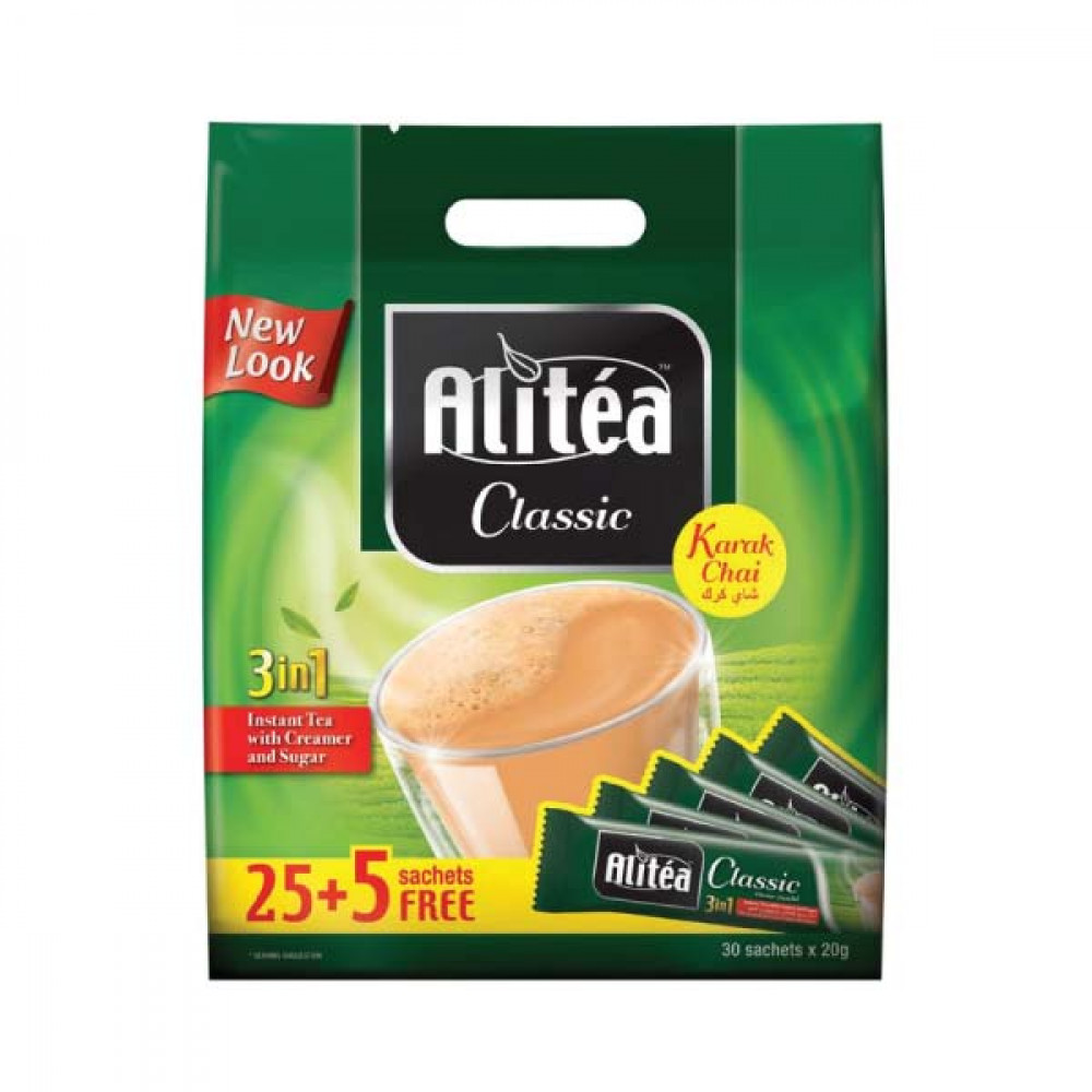 Alitea Classic Karak Chai 3 in 1 Instant Tea 20gm 25  