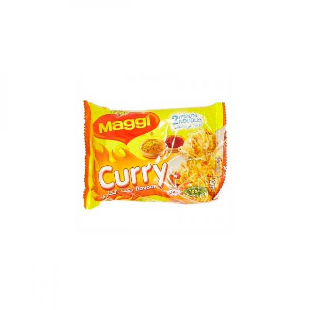Nestle Maggi 2Minutes Curry Noodle 79gm  Nestle Maggi 2Minutes Curry Noodle 79gm
